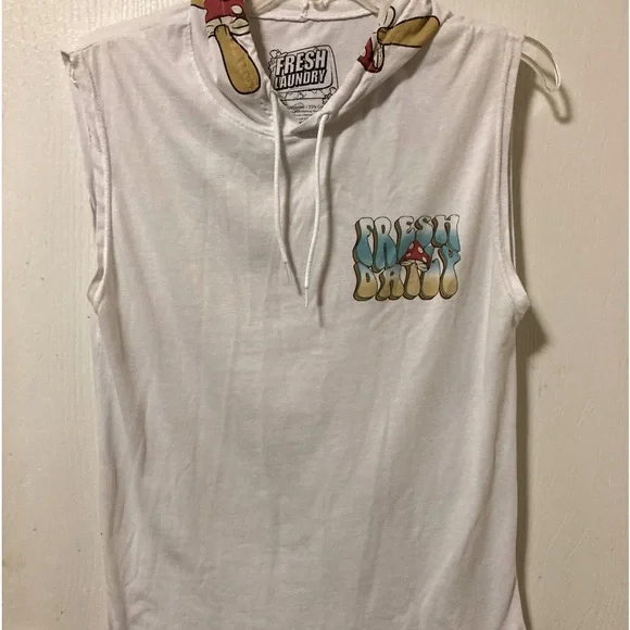 Fresh Laundry Tops Fresh Laundry Fresh Daisy Mushroom Hoodie - Main Image